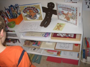 Gingerbread Baby shelves Dec 09